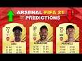 ARSENAL FIFA 21 RATINGS PREDICTIONS I FT. AUBA, SAKA & MARTINELLI
