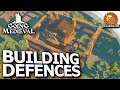 🔊Building Defences vs Raiders version 2.0 in Going Medieval | Underground village Let’s play #5