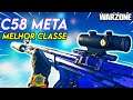 C58 META 😈 | Melhor Classe C58 Warzone Season 4