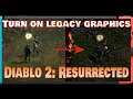 Diablo 2: Resurrected Legacy Graphics - How To Toggle and Demonstration (Nintendo Switch)