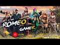 Free fire live || Full Rush Rank Gameplay || Global player Romeo Gamer🔴🇮🇳