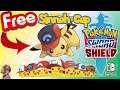 FREE SINNOH CAP PIKACHU IS AVAILABLE IN POKEMON SWORND AND SHIELD !!!