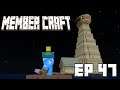 FULLY FUNCTIONAL! Rotating Redstone Lighthouse Build | MEMBER CRAFT SURVIVAL REALM S05 EP47