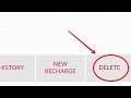 How To Delete Recharge History In Axis Mobile App