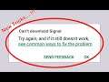 How To Fix Can't Download Signal App Error On Google Play Store Problem Solved