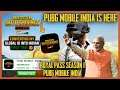 PUBG MOBILE INDIA IS HERE CONVERTING GLOBAL ID INTO INDIAN SEASON 1 ROYAL PASS PUBG MOBILE INDIA VR