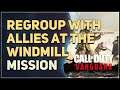 Regroup with allies at the windmill Call of Duty Vanguard