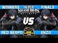 Smash Ultimate Tournament Winners Finals - red berpo (Joker) vs Enzo (Joker) - CNB 205