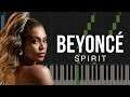 Spirit - Beyonce from The Lion King | Piano Tutorial