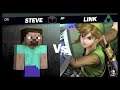 Super Smash Bros Ultimate Amiibo Fights – Steve & Co #277 Steve vs Link