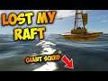 We Lost Our Raft In The Middle Of The Ocean Stranded Deep Giant Squid Boss Fight Gone Wrong