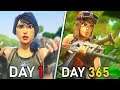 1 Year Progress from Noob to Pro - Fortnite