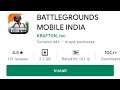 Battlegrounds Mobile India Play Store Download || Battlegrounds Mobile India Download Play Store