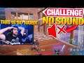 Can We Win With *NO SOUND* ?? ft. Ewok & Ranger! (Fortnite Battle Royale)