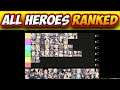 Exos Heroes, ALL HEROES RANKED TIER LIST!