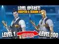FASTEST Ways To Level Up + Gain XP In Chapter 2 Season 2! (Fortnite Battle Royale)