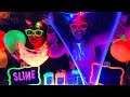 FAZENDO SLIME COM 3 CORES DE COLA NEON | Luluca