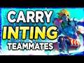 How to HARD CARRY USELESS Teammates in Ranked!!! 0-16 Mid?!? - League of Legends Singed Gameplay