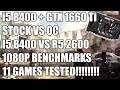 i5 8400 + GTX 1660 Ti - 1080p Ultra Gaming Benchmarks - 11 Games Tested + Deepcool L240 Giveaway
