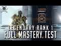 Legendary 1 Full Mastery Test! | Warframe
