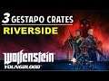 Location & Code of All the Riverside Gestapo Crates | Wolfenstein Youngblood (Red Crates Guide)