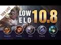 LOW ELO LoL Tier List Patch 10.8 by Mobalytics - League of Legends Season 10