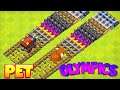 Mighty Yak vs. Wall wrecker Power test!"Clash Of Clans" Olympic games!
