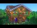 Minecraft: How to Build a Wooden Base | Large Survival House Tutorial