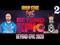 Nigma vs B8 Game 2 | Bo3 | Group Stage BEYOND EPIC 2020 | DOTA 2 LIVE