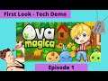 Ova Magica Tech Demo / First Look / Lets Play "Farming, Crafting, Exploring & Blob Fights" Episode 1