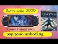 psp 3000 sony unboxing and game play avatar 2 |holesaleshop