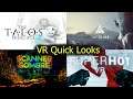 Quick Looks at VR with Talos Principle, The Climb, Scanner Sombre, and Super Hot VR