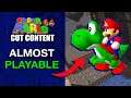 Removed Playable Yoshi in Super Mario 64 | Mario Cut Content