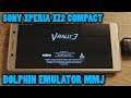 Sony Xperia XZ2 Compact - V-Rally 3 - Dolphin Emulator MMJ - Test