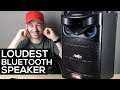 The LOUDEST Bluetooth Speaker Ever - Moukey Karaoke System Review