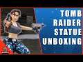 Tomb Raider Gaming Heads Statue Unboxing