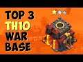 TOP 3 TH10 WAR BASE LINK 2020!! Best Anti 2 Star Town Hall 10 War Base (CWL) | Clash of Clans