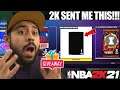 2K SENT ME AN EXCLUSIVE FREE PACK WITH A HUGE SURPRISE AND I GET TO GIVE IT AWAY IN NBA 2K21 MYTEAM