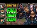 4 TAUNTS ON ONE TEAM JUST IS NOT FAIR! NO ONE CAN ESCAPE US! - Masters Ranked Siege - SMITE