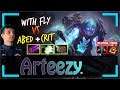 Arteezy - Arc Warden Safelane | with Fly vs Abed + Crit | Dota 2 Pro MMR Gameplay #28
