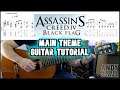 Assassin's Creed Black Flag Main Theme Guitar Tutorial