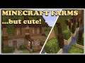Automatic Catcus Bonemeal Farm... but Cute! | Minecraft Farm Building Tutorial