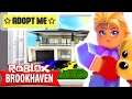 Brookhaven Adopt Me 🏡 Evlatlık Aldım Baltayla Kovaladı - Roblox Brookhaven Roleplay |Türkçe Komik Rp