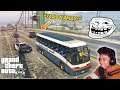 BUS vs Police Cars sa GTA 5!! (BUS CHASE HAHA) | Billionaire City RP