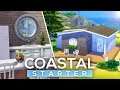 COASTAL STARTER // Sims 4 Speed Build