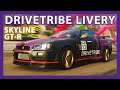 Creating The DriveTribe Race Series Livery | April: Skyline GT-R (R34) | Forza Horizon 4