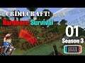 Crimecraft Minecraft on Hardcore Survival with Hard Difficulty Season 3 Episode 01 - Nintendo Switch