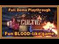 CULTIC Demo - Full Playthrough | Fun BLOOD-inspired retro FPS