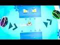 "Cyan" 100% (Demon) by TotoTie and CryoChemist [1 Coin] Geometry Dash 2.11