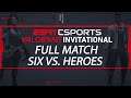 ESPN Esports VALORANT Invitational - Team Six vs. Team Heroes | ESPN Esports